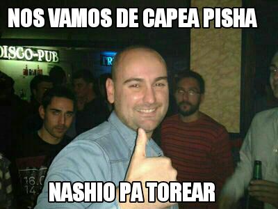 Hoy ya es el día musasos, nos vamos de capea!!. La capea de <a href="/Gp89Manuel/">Manuel</a> and friends. #CapeaManolo #MushoArte