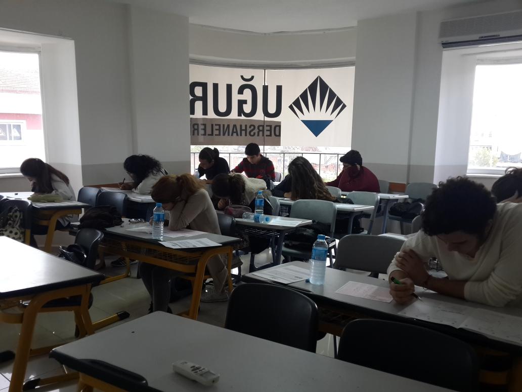 12. sınıflarımız LYS 2 ve LYS 3 deneme sinavlarindalar