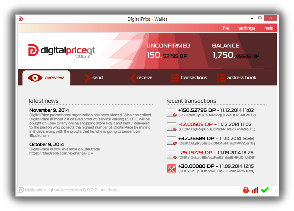 DigitalPrice's tweet image. New GUI screenshots...
