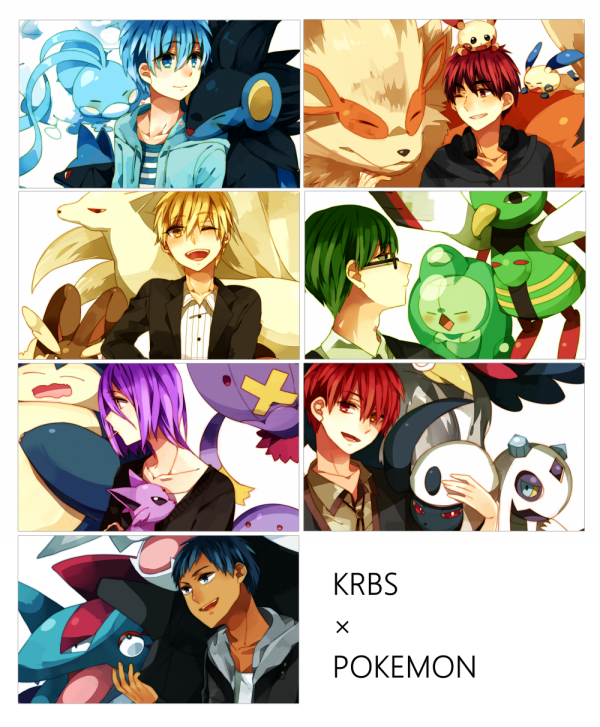 black_basket_'s tweet photo. ポケモントレーナーになったキセキ+火神
黒バスクラスタはＲＴお願いします！ http://t.co/RRk8PeCQOr