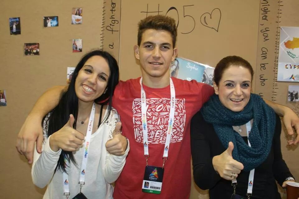 SilverSpotCy's tweet photo. #UpdatesFromMalta #CyprusDelegation's all summoned up &amp; ready 2 roll! @JESC_Official #Cyprus Photos by Pierre Mangani http://t.co/4bwFMTmgXU