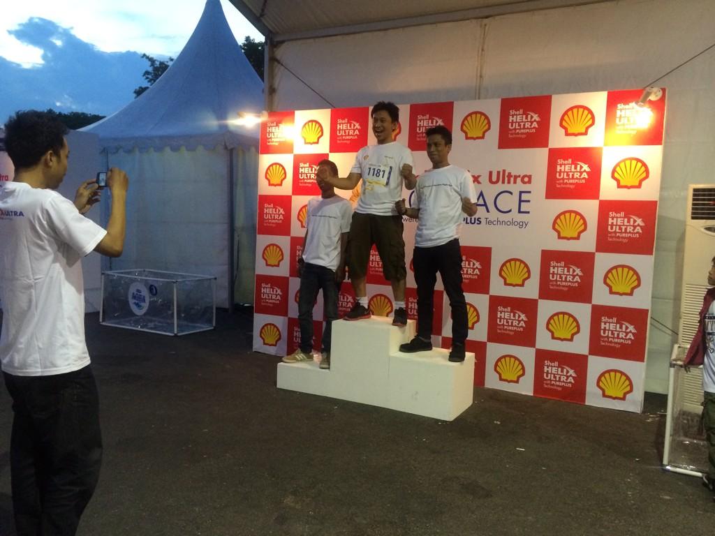 UltraRace's tweet photo. udh ada yg mulai foto2 nih, jgn lupa ikutan photo contest dg post foto terbaik km di IG dg hastag #shellultrarace http://t.co/eT5pGuCzFD