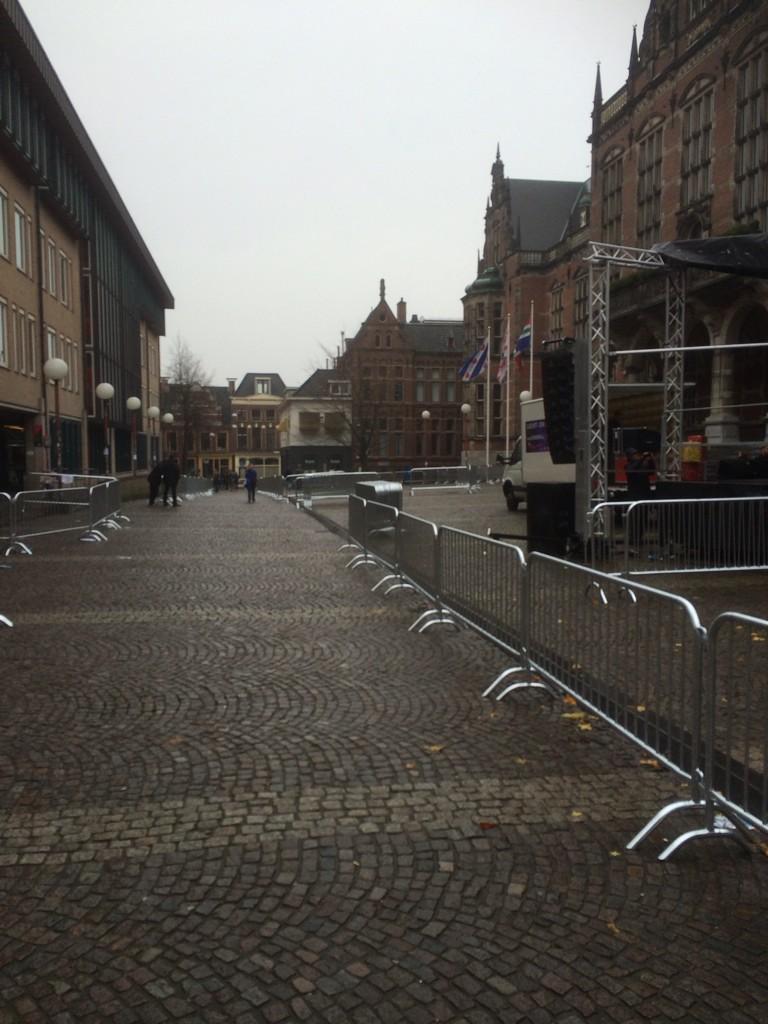 Broerplein nog leeg...niet lang meer...
