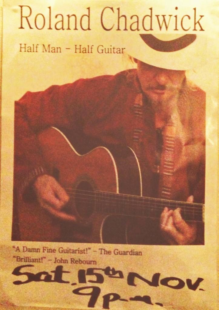 The Plough presents...Roland Chadwick TONIGHT from 9pm! See ya'll later! 👍