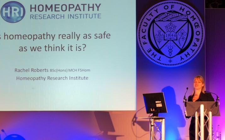 fohhomeopathy's tweet photo. Rachel Roberts from @homeoinst speaking on the safety of #homeopathy &amp; reviewing published data #bhc2014 http://t.co/cbIUa50pKQ