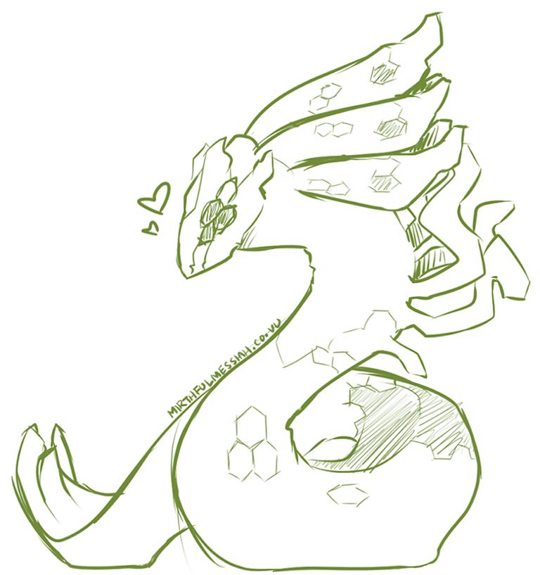 HiddenInTheCave's tweet image. "who knew giant serpents were adorable~?"