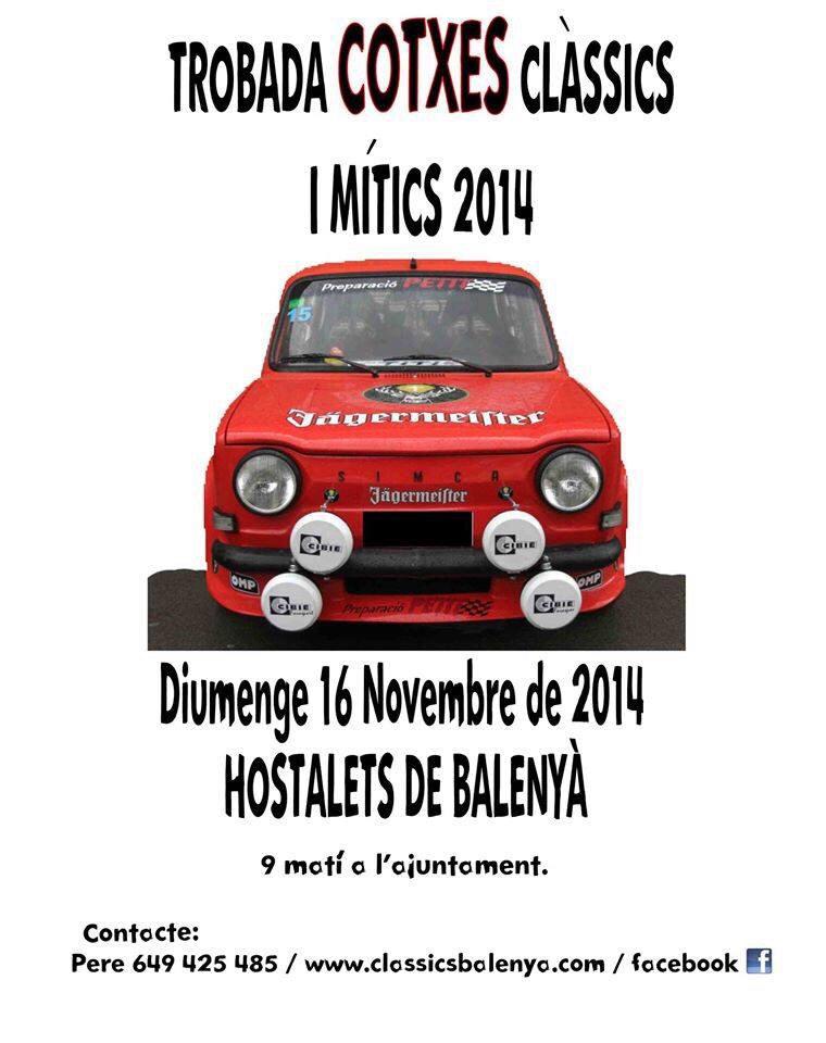 classicspskllns's tweet photo. Esdeveniments per demà Diumenge 16 de Novembre! http://t.co/Xsvu8c2RmN