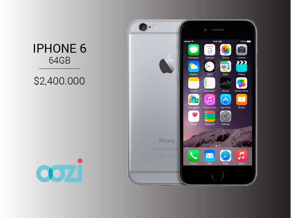 TiendaOozi's tweet image. Iphone 6 de 64 GB al mejor precio. Encuentra este y más productos en oozi.co #Oozi