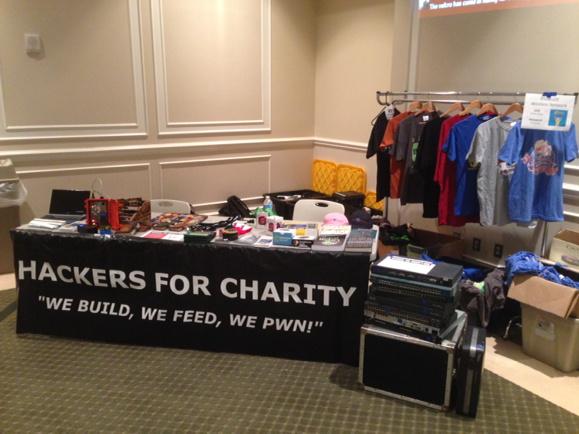 #HFC is at #BSidesDE <- lots of auction gear, starts 1200 Sat -> it's early, your hungry, come get breakfast :)