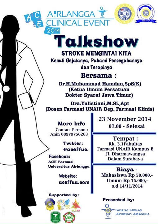 aceffua's tweet photo. Yapp.. buat yg mau daftar Talkshow, besok pagi kita stay di Taman Bungkul Sby &amp; Kampus C Unair :) http://t.co/oIvAH4sApZ