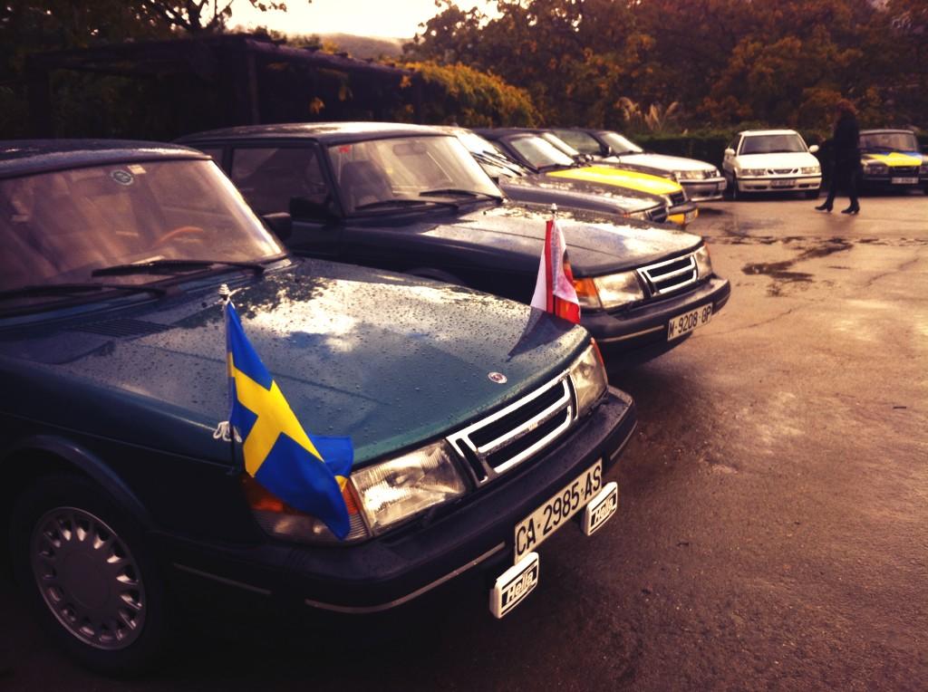 clubsaabespana's tweet photo. XXVI Concentración del Club Saab España. 44 coches en ruta! http://t.co/T1NehK4nlv