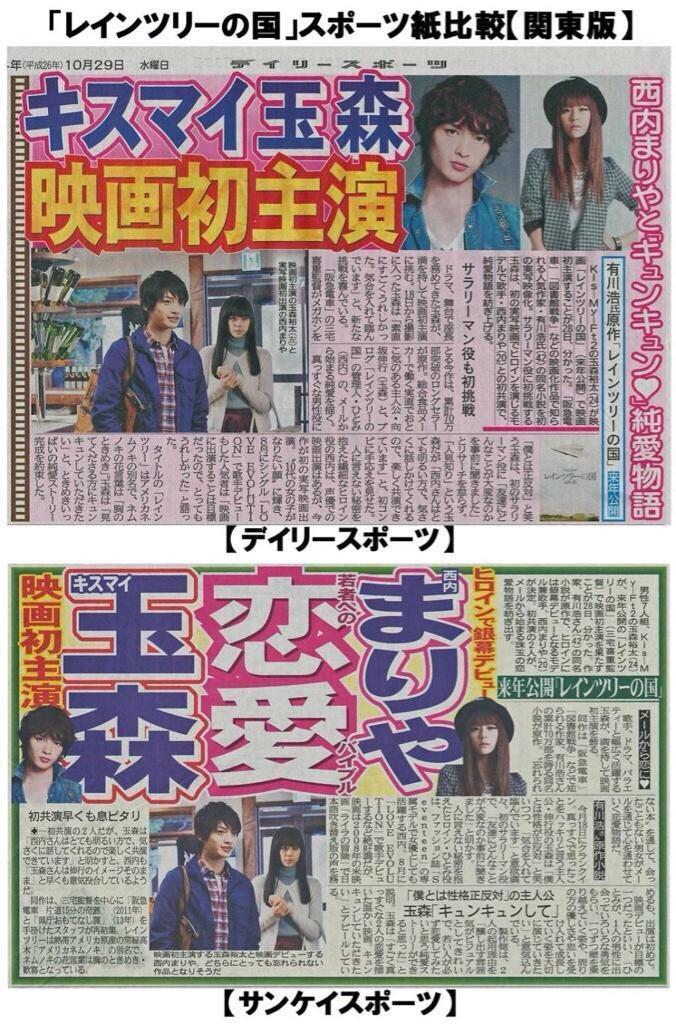 Kis-My-Ft2 キスマイ 新聞記事 Kis-My-Ft2 キスマイ 新聞記事