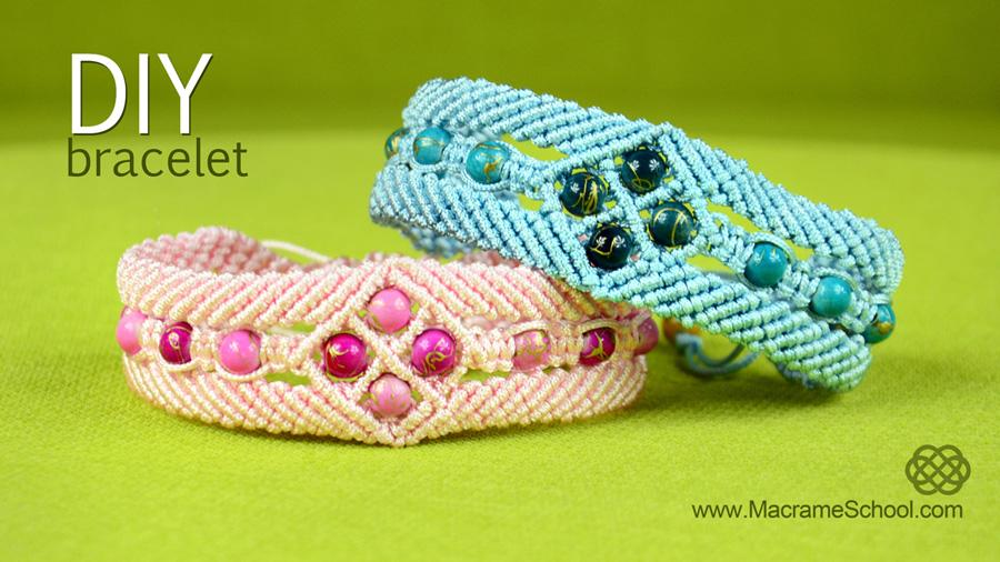 MacrameSchool's tweet photo. Diamond Window Bracelet Tutorial - http://t.co/ljAaBMoest #Make #Macrame #Bracelet #DiamondWindow #Tutorial http://t.co/01RVJE1Jyq