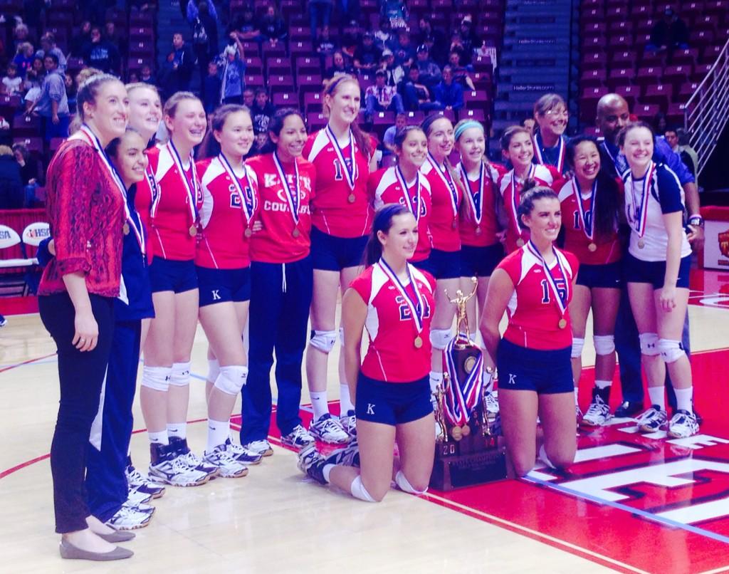 lscreeden's tweet photo. Congratulations to Keith Country Day #volleyball! 3-peat State champs! #IHSAState #champions http://t.co/NjnRMacHXA
