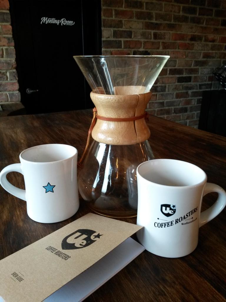 GatportAirwick's tweet photo. Great to finally get to the @uecoffee roastery and to sample the great coffee at the café. Well worth the trip! http://t.co/yFvpMBlhqL