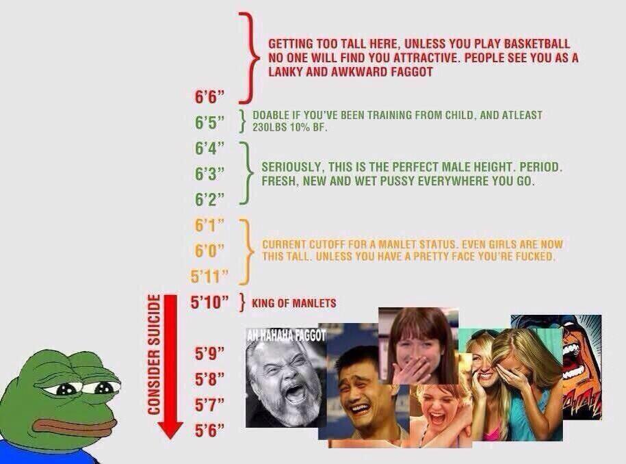 RT if you 5'10" or shorter