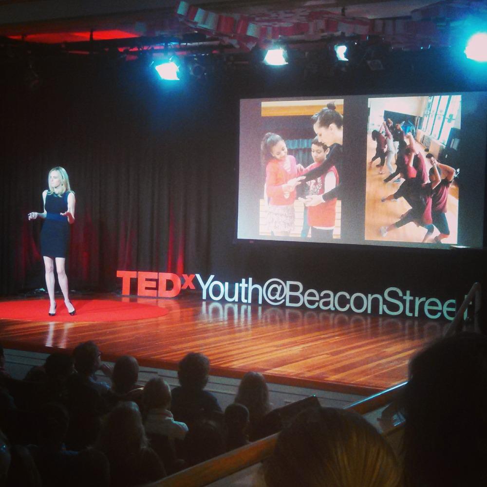 "We don't teach dance, we teach life skills." @TatianaWebb #TEDxYouth #TEDxBeaconSt #TEDx