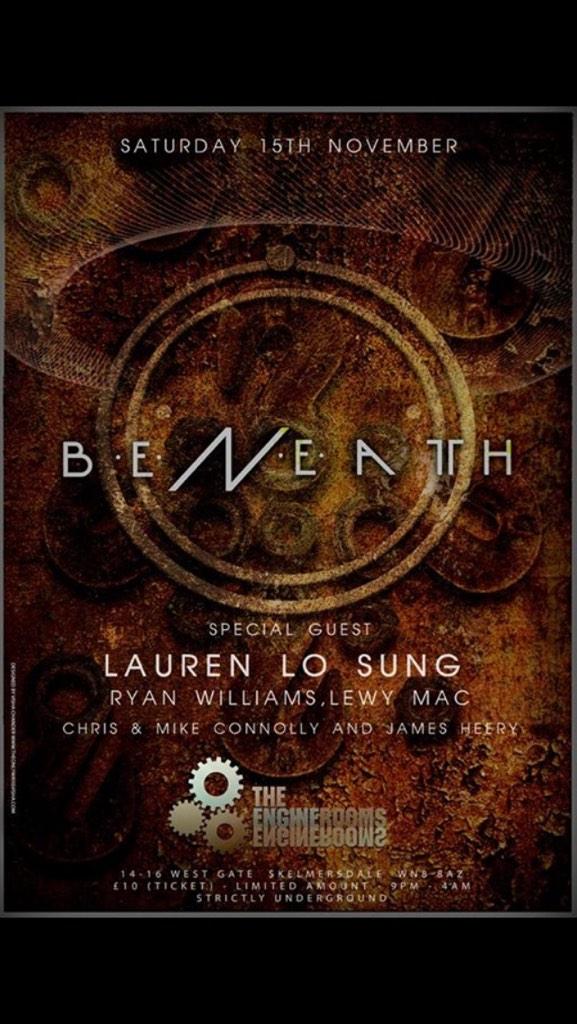Mike_Connolly89's tweet photo. Engine rooms tonight for BENEATH few tickets left! Message me or @ChrisConnolly89 We are on at 10pm so be early 🎵🎵🎵 http://t.co/L06Z6uTBuE