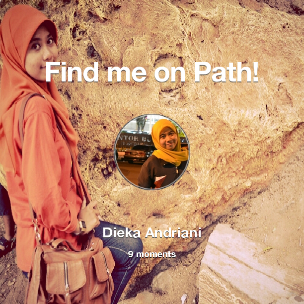 Find me on #Path now! Go to: path.com! #thepersonalnetwork