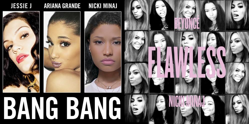 RTorFAV_1's tweet photo. REQUESTED
RT for Jessie J, Ariana Grande, Nicki Minaj - Bang Bang
FAV for Beyoncé feat. Nicki Minaj - Flawless http://t.co/SQ9U4b1RLG