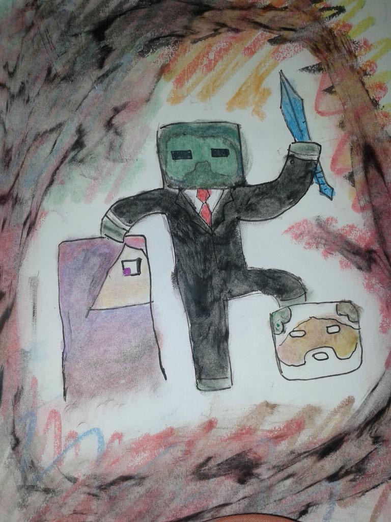 EpicNerdyTaco's tweet photo. #synhd #MianiteFanArt 
Toms dream of killing mianite and ianite http://t.co/iaAkOpOBCi