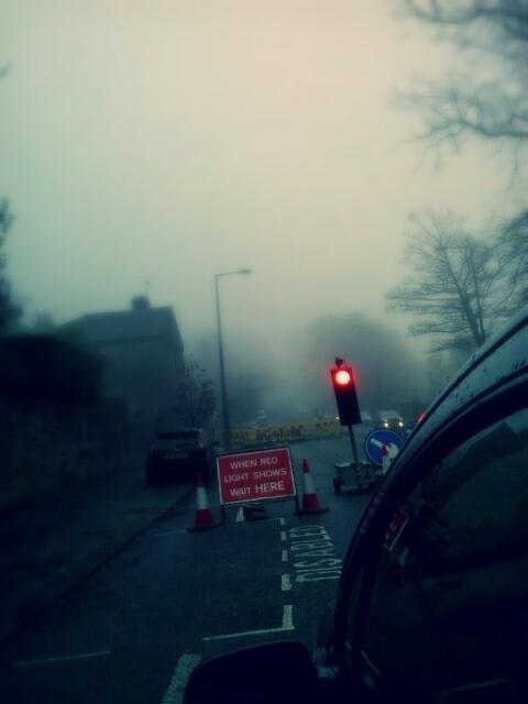 readtheroom's tweet photo. No point in filming in West Yorkshire today, unless it is a ghost movie with lots of fog http://t.co/CCy4XBbUHc