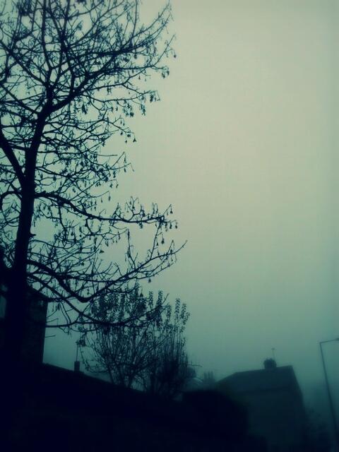 readtheroom's tweet photo. No point in filming in West Yorkshire today, unless it is a ghost movie with lots of fog http://t.co/CCy4XBbUHc