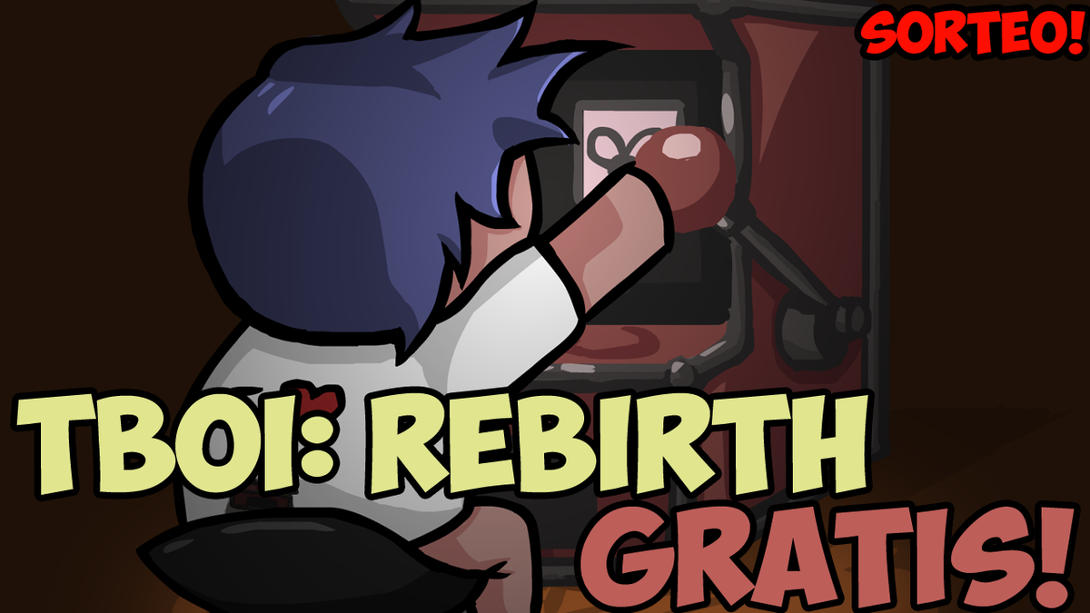 VertroxMT's tweet image. Sígueme y RT de este tweet para entrar al sorteo de The Binding of Isaac: Rebirth en steam