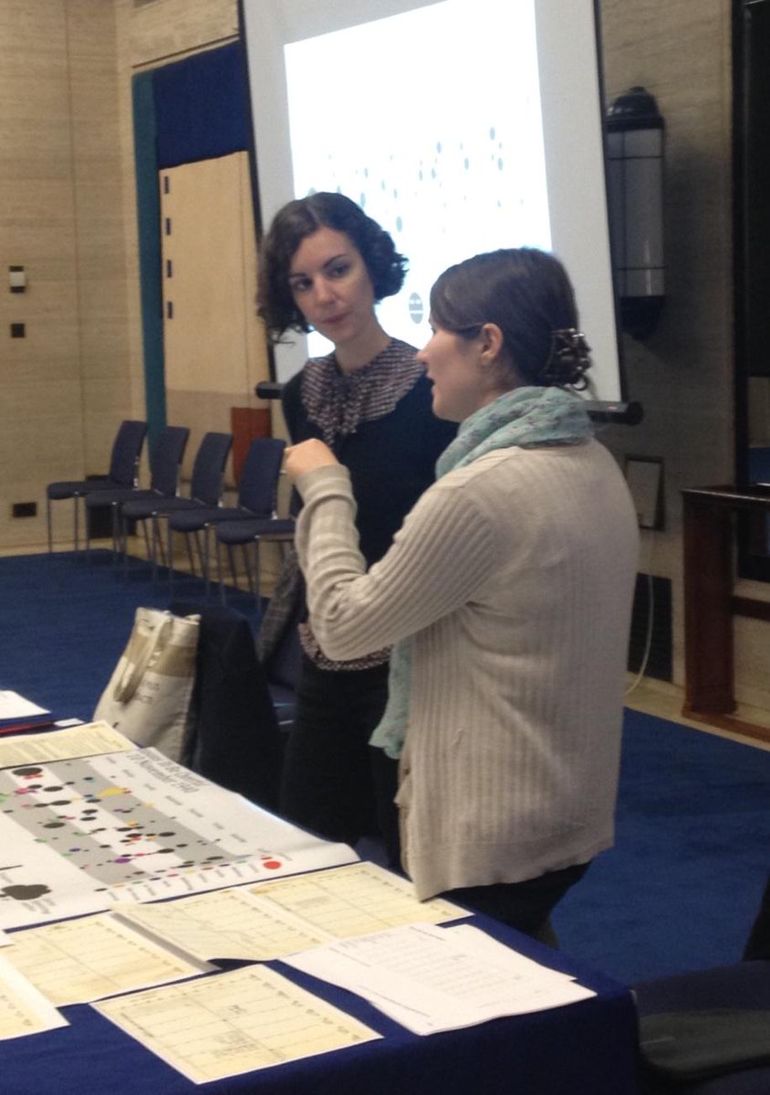 The Asa Briggs Interns doing their thing at #beinghuman14