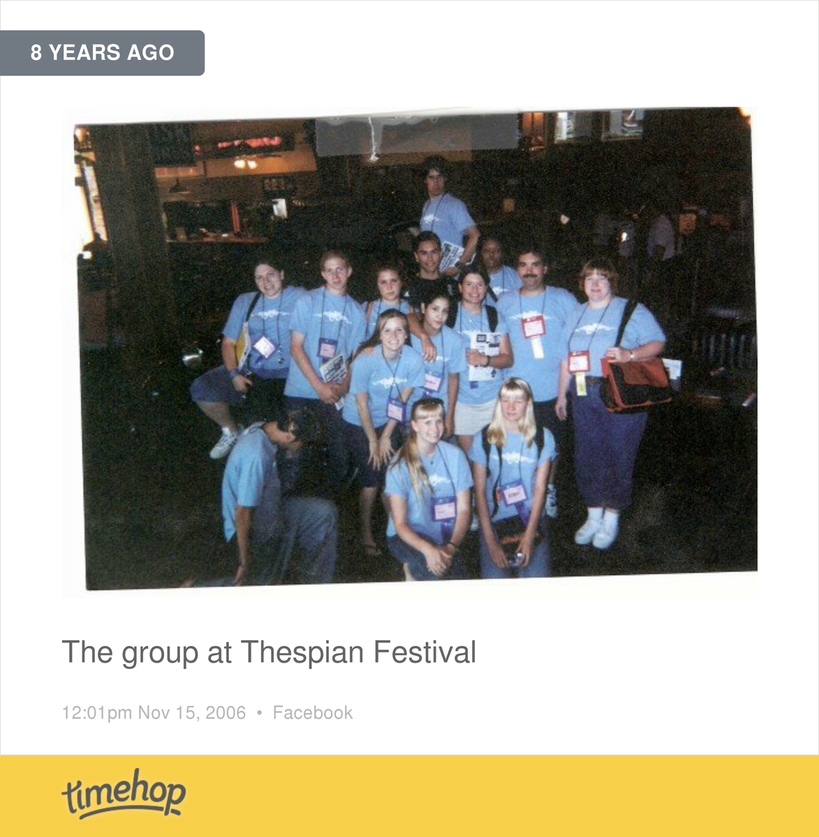 Many of you in this picture will see this.  Know I think of you all fondly still.  timehop.com/c/ftp:53580213…