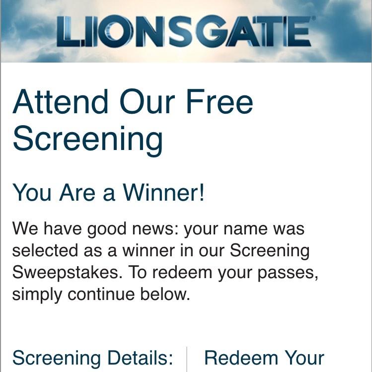 GabbySnyder's tweet photo. YES! I got tickets to a @TheHungerGames pre-screening!! #MockingjayScreenings http://t.co/HP085h04hB