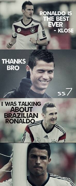 TheClubPark's tweet photo. Poor Ronaldo.. http://t.co/EqyA3E9W6B