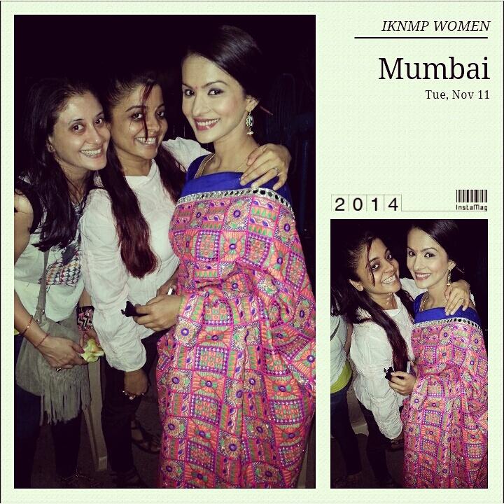 niveditabasu's tweet photo. Some call it Women Power,we call it Itna  Karo Na Mujhe Pyaar @_IKNMP @PallaviKulk @justdevika @EkmainaurEktu7 😉😘👊 http://t.co/Uu3mdaxhuq