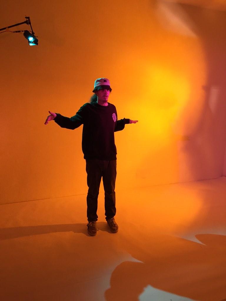 yeahlegrind's tweet photo. Reece preparing to dance ... #toutechaude http://t.co/bUrIvepKZx