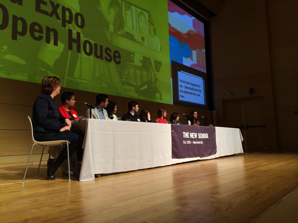 The Alumni/Student Panel and Q&amp;A session led by @marywatsontns bit.ly/1ulrXmd