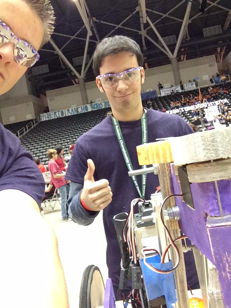 genesisrobotics's tweet image. Second round for Genesis, good luck Scotty! #bladernnr