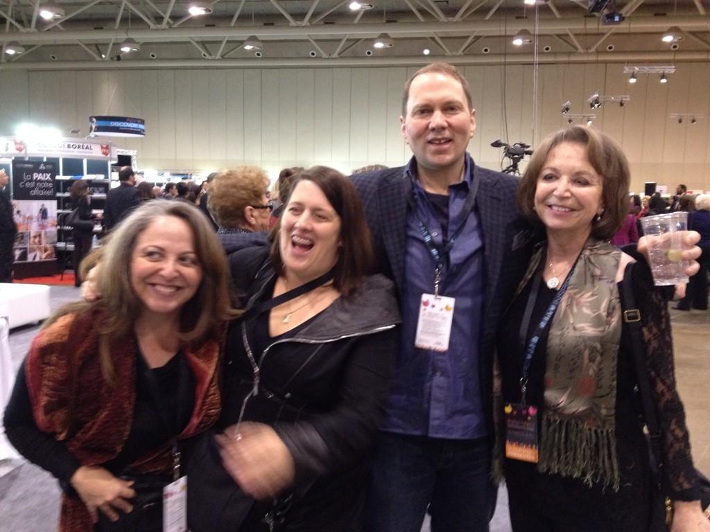 TIBF is amazing. Had a quick visit with Dave Pilkey.
