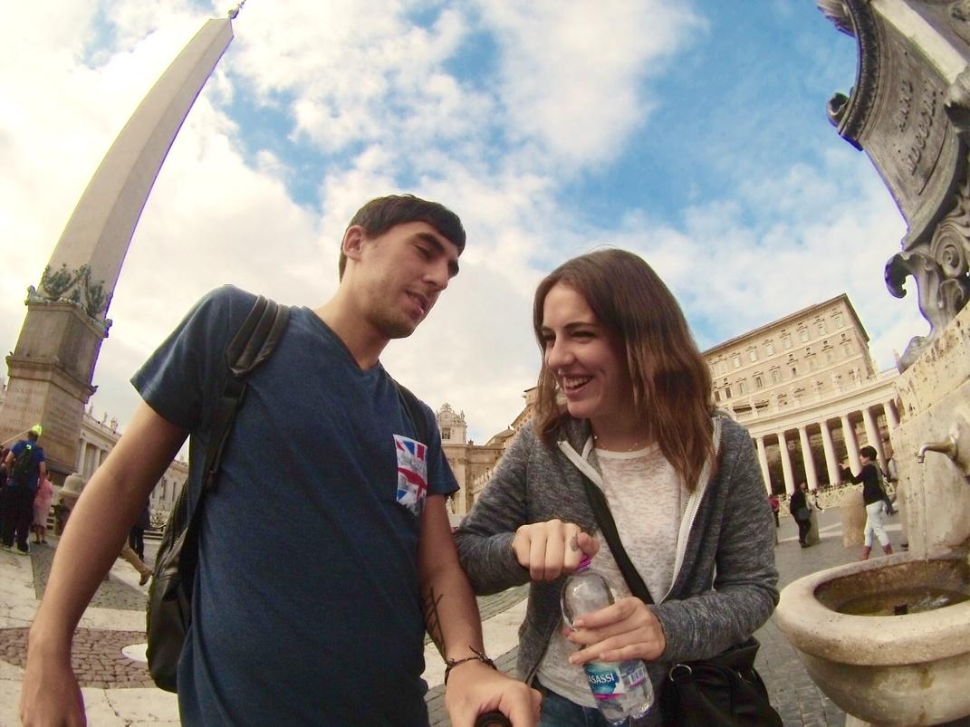 Moorataa's tweet photo. Basílica de San Pietro con mi @BegoSeron http://t.co/jg2WvVmKo6