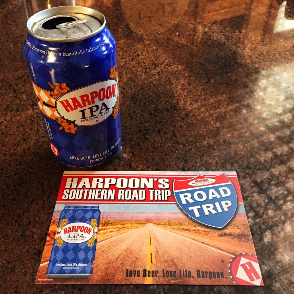 harpoonbrewery's tweet photo. Last day of the #harpoonroadtrip &amp; we're amped for #Athens gameday! Look out for the crew! @Harpoon_GaBama #UGAvsAUB http://t.co/u2vVaGmTJv