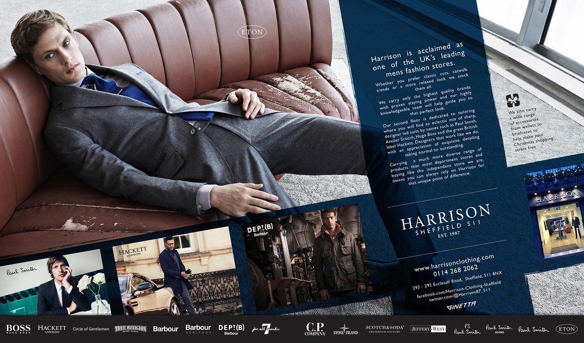 EforMod's tweet photo. Stocking a range of quality brands such as @PaulSmithDesign, @HUGOBOSS_UK, @Etonofsweden &amp; many more @Harrison87_S11 http://t.co/iQwkkU1E3P