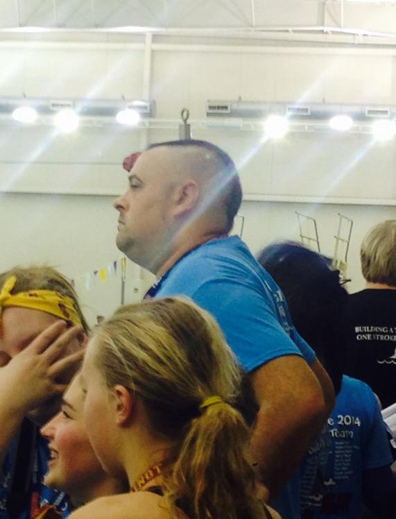 joemellenbruch's tweet photo. Minot coach Dan Hinton, ladies and gentlemen. A model of team spirit right there. #Majettes #MohawkSwag #NDpreps http://t.co/gwlupD3ZTw