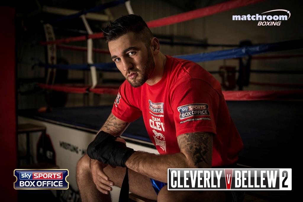 TeamClev's tweet photo. This time in 7 days, @NathanClev will be warming up with itchy fists and ready for his arch enemy. #CleverlyBellew2 http://t.co/ifRJdE0dEp