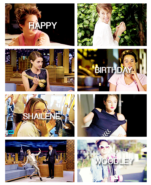 Happy 23rd Birthday Shailene Woodley    