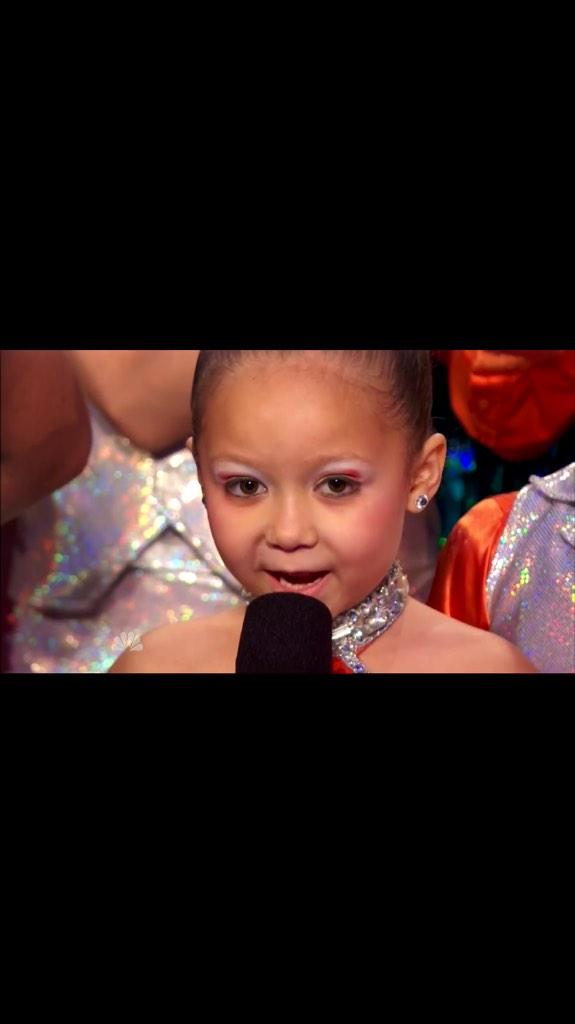 BeberlyDevers's tweet photo. Thank you #AGT #americagottalent #NBC love my life .... Dance is my passion...💃🏃 http://t.co/l94bPDuBzj