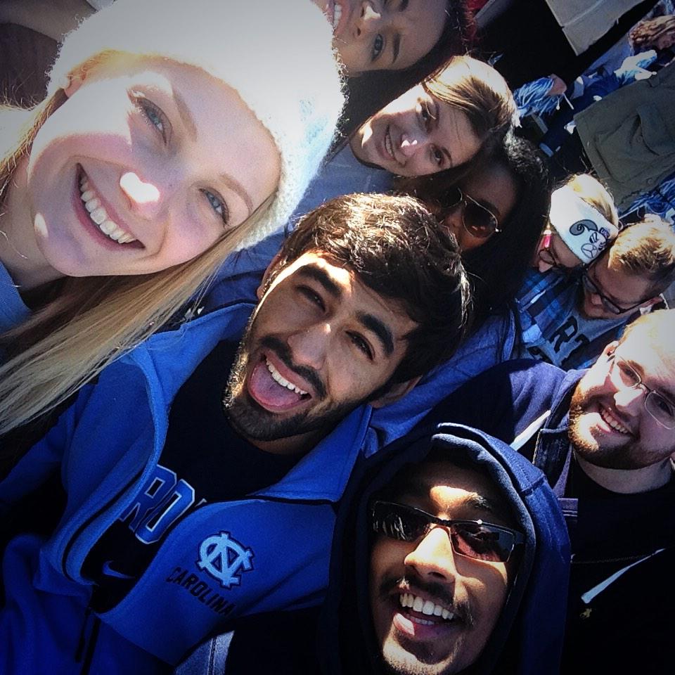 stewbeezy's tweet photo. #GotBlueUNC http://t.co/m8qnxj1ym6