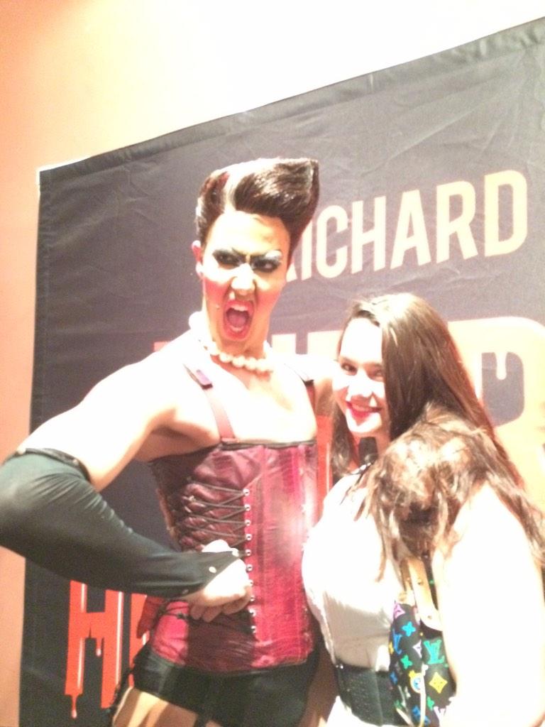 JadeToubkin's tweet photo. Went to rocky horror last night ❤️ http://t.co/uL0BxkqE81