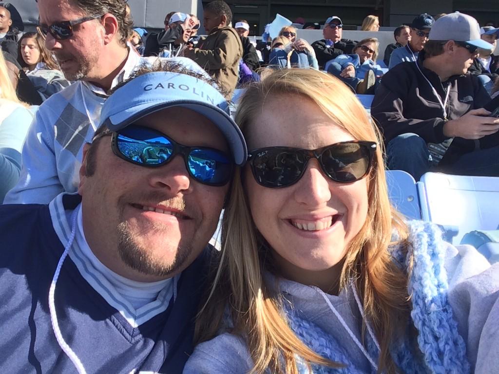 emilykennard's tweet photo. #GotBlueUNC with @Kennybob25 http://t.co/sOeorSU2Jk