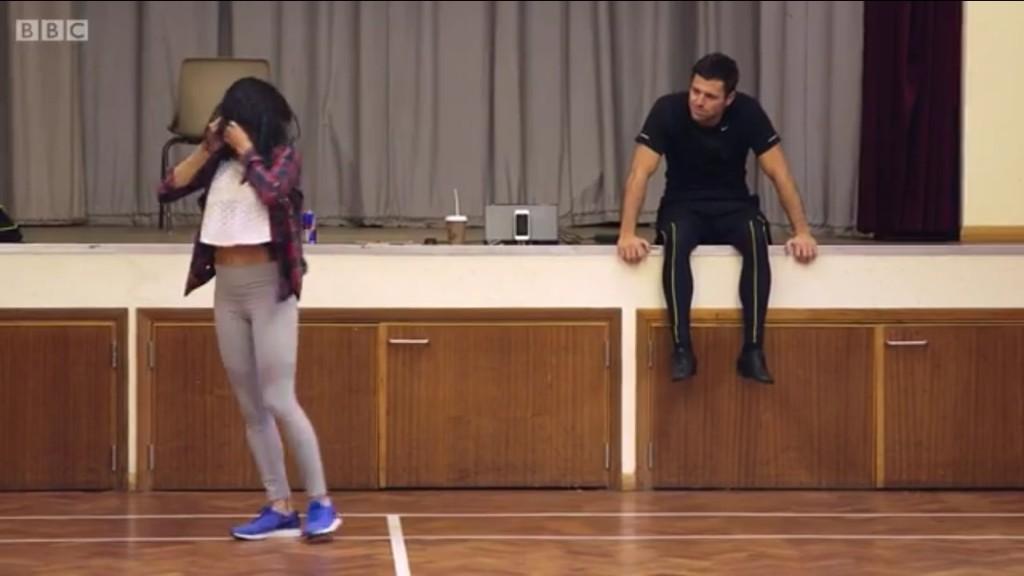 TeamMarKarena's tweet image. &quot;I won&apos;t let you down, I promise, I&apos;ll get it right&quot; Sooooo sweet @MarkWright_ @karen_hauer Charleston Training 💃