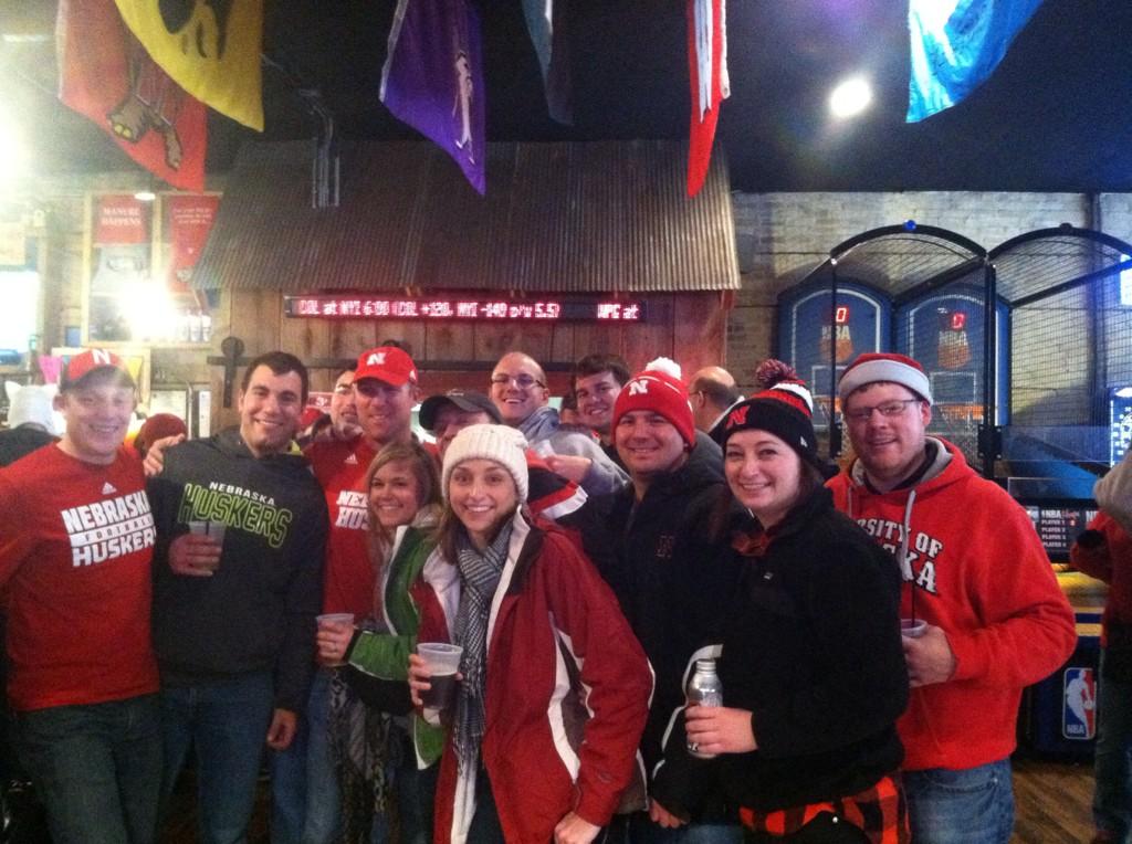 Fullners's tweet photo. Tailgating with coach Erstad in Wisconsin! Go Big Red! http://t.co/Xr8NuuwiT0