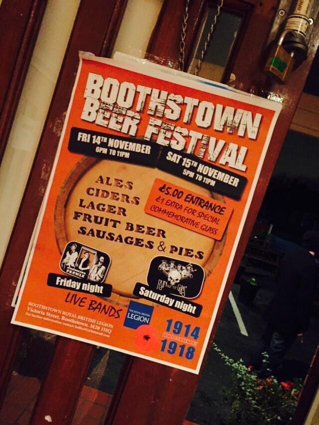 SEVENBRO7HERS's tweet photo. Any plans tonight? Come down to the @BoothstownBeerF Craft ale everywhere. #clearwithbeer http://t.co/sBWf59LUEl